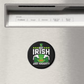Niet Iers, gewoon ondeugend grappig St. Patrick's  Magneet (Insitu (Vaatwasser))