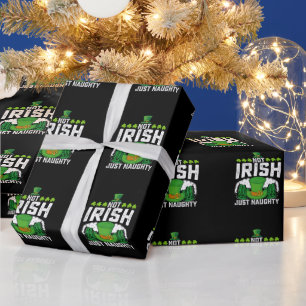 Niet Iers, gewoon ondeugend, leuke St. Patrick's D Cadeaupapier