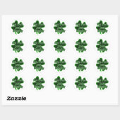 Niet Iers, gewoon ondeugend St. Patrick's Dag Ronde Sticker (Vel)