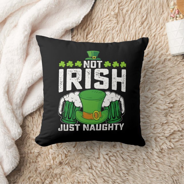 Niet Iers Gewoon Stout Grappig St. Patrick's Dag Kussen (Deken)
