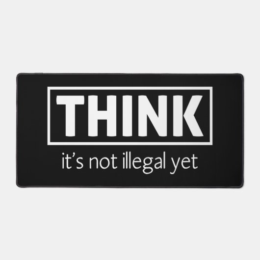 Niet illegaal bureaumat (Voorkant)