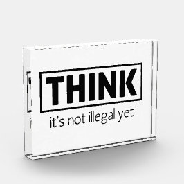 Niet illegaal fotoblokken