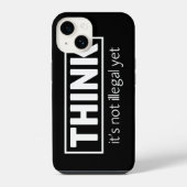 Niet illegaal iPhone hoesje (Achterkant)