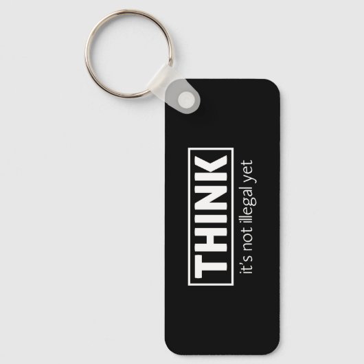 Niet illegaal sleutelhanger (Voorkant)
