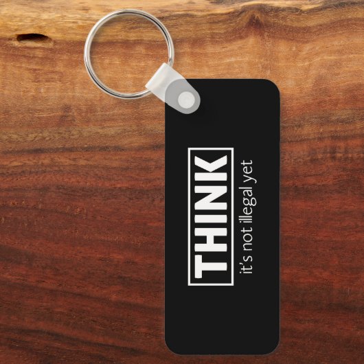 Niet illegaal sleutelhanger (Voorkant)