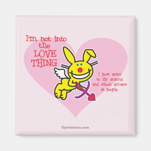 Niet in de liefde magneet (Voorkant)