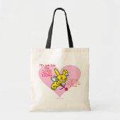 Niet in de liefde tote bag (Voorkant)