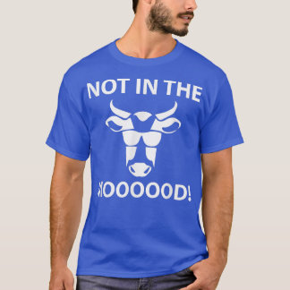 Niet in de Moood Funny Koe Farmer T-shirt