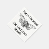 Niet in de stemming voor de Cicada broedsels Servet (Hoek)