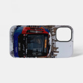 Niet in dienst iPhone hoesje (Achterkant horizontaal)