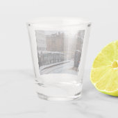 Niet in dienst shot glas (Achterkant)