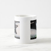 Niet in een gearceerde grappige kat koffiemok (Center)