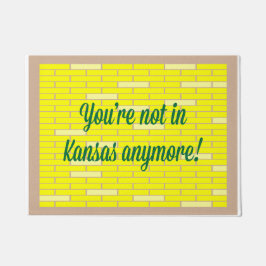 Niet in Kansas meer Doormat Deurmat