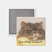 NIET IN LOCKER MAGNEET (Voorkant / Achterkant)