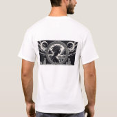 Niet in mijn ogen kijken - Mythologische Medusa Ar T-shirt (Achterkant)