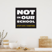 Niet in ons Poster (Keuken)