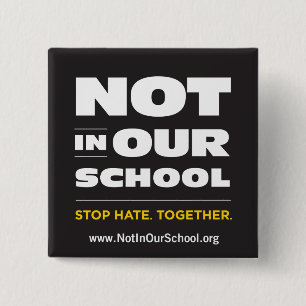Niet in onze Button op school