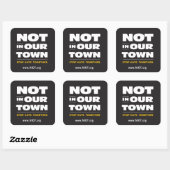 Niet in onze Sticker (Vel)