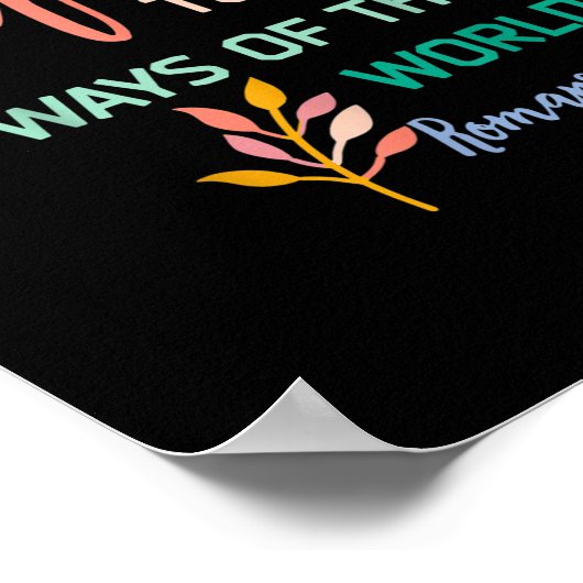 Niet in overeenstemming met het patroon van deze w poster (Hoek)