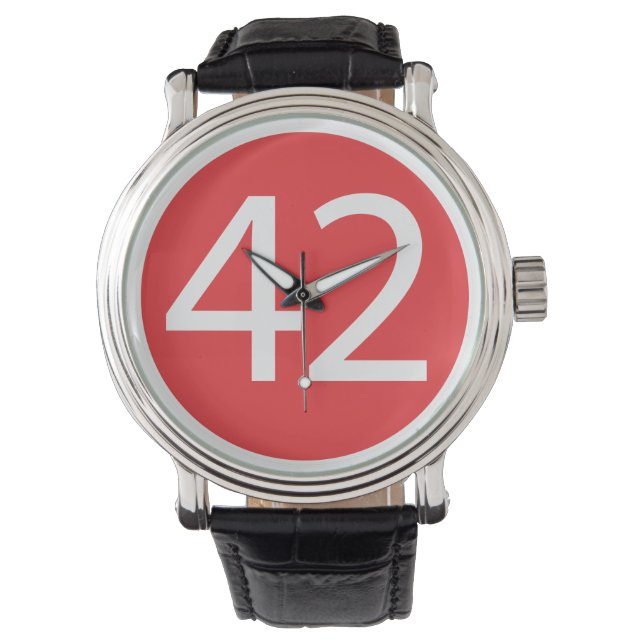 Niet in paniek kijken horloge (Voorkant)