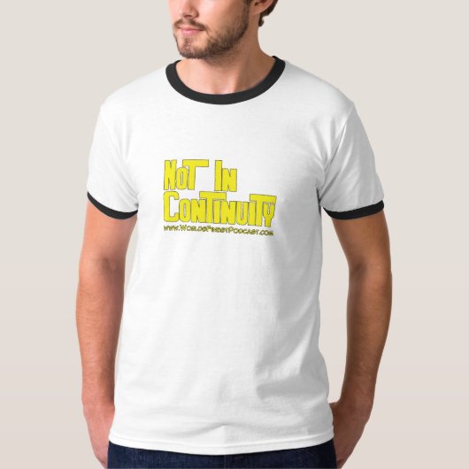 Niet in T-shirt met continue T-shirt (Voorkant)