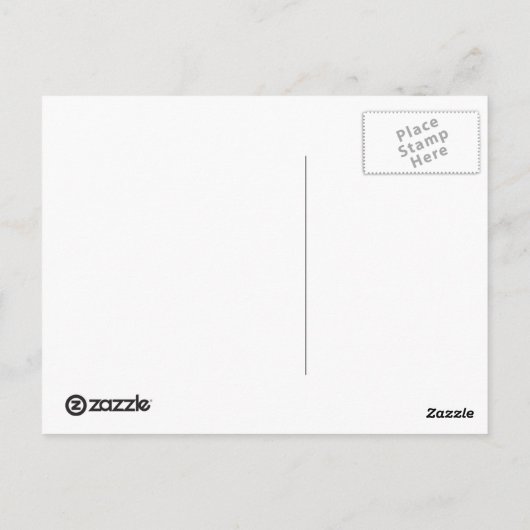 Niet-ingeschreven per Favore Briefkaart (Achterkant)