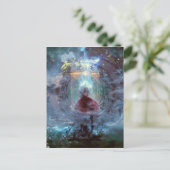 Niet-insluitbare necromancer briefkaart (Staand voorkant)