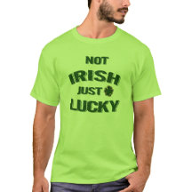 NIET IRISH NET LUCKY St. Patrick's Day T-shirt