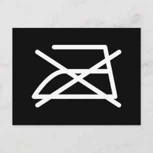 NIET IRON! BRIEFKAART