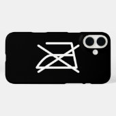 NIET IRON! Case-Mate iPhone CASE (Achterkant (horizontaal))