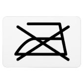 NIET IRON! MAGNEET (Horizontaal)