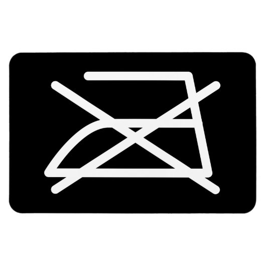 NIET IRON! MAGNEET (Horizontaal)