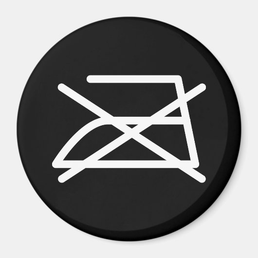 NIET IRON! MAGNEET (Voorkant)