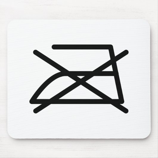 NIET IRON! MUISMAT (Voorkant)