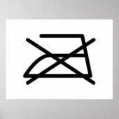 NIET IRON! POSTER (Voorkant)