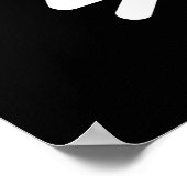 NIET IRON! POSTER (Hoek)