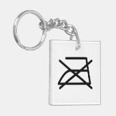 NIET IRON! SLEUTELHANGER (Voorkant Links)