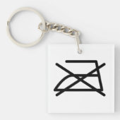 NIET IRON! SLEUTELHANGER (Voorkant)