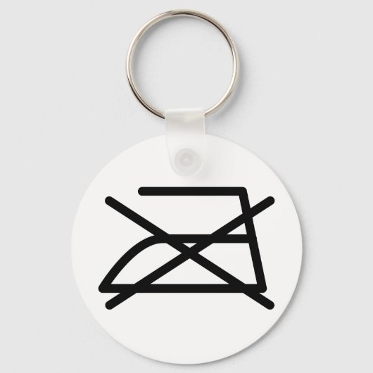 NIET IRON! SLEUTELHANGER (Voorkant)