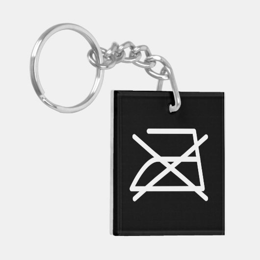 NIET IRON! SLEUTELHANGER (Voorkant Links)