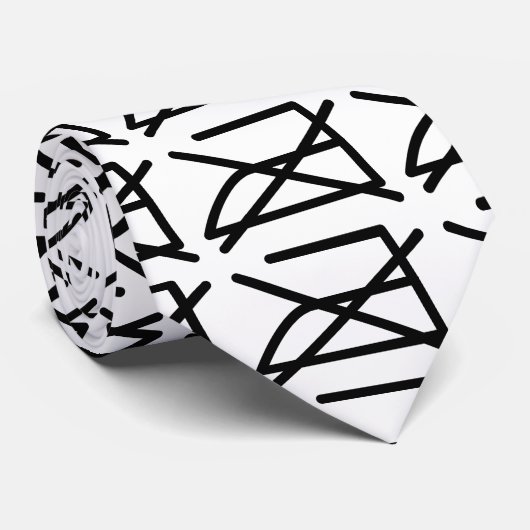 NIET IRON! STROPDAS (Opgerold)