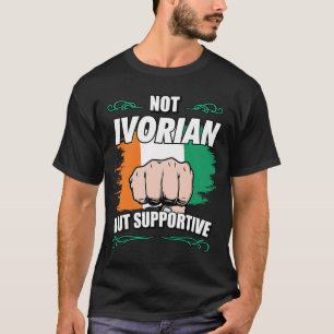 Niet Ivoriaans, maar ondersteunend reisbureau Ivor T-shirt