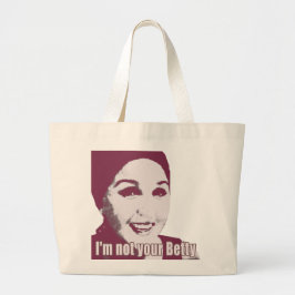 Niet je beste tweet grote tote bag