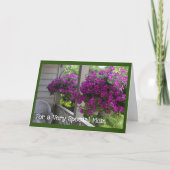 Niet je biologische moeder, maar je moeder kaart (Voorkant)