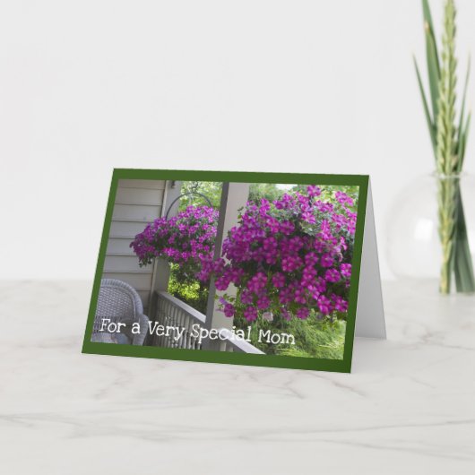 Niet je biologische moeder, maar je moeder kaart (Voorkant)