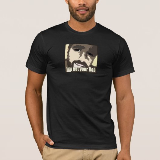 Niet je Bob Beard T-shirt (Voorkant)