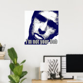Niet je Bob Tongue Poster (Thuiskantoor)