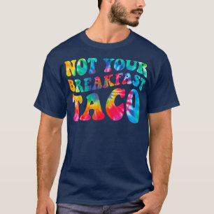 Niet je breekbare kleurrijke tinkleurstof t-shirt