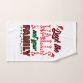 Niet je familie overdekken bad handdoek (Handdoek)