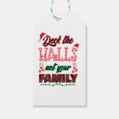 Niet je familie overdekken cadeaulabel (Voorkant)